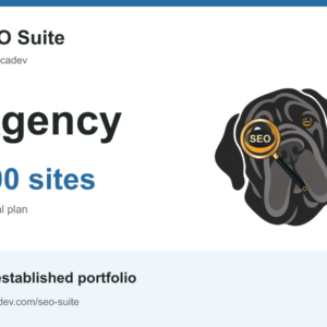 SEO Suite Agency 100 - 100 sites