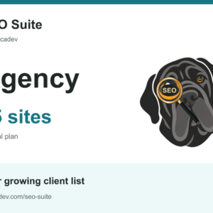 SEO Suite Agency 25 - 25 sites